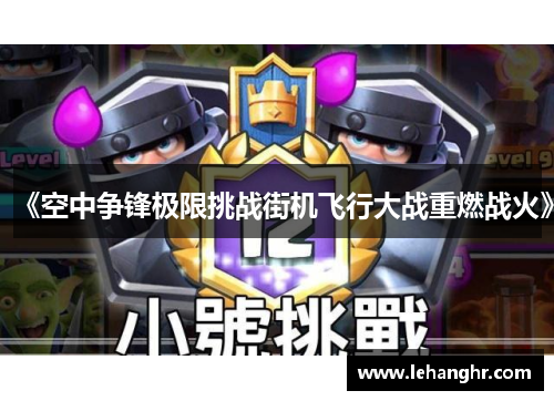 《空中争锋极限挑战街机飞行大战重燃战火》